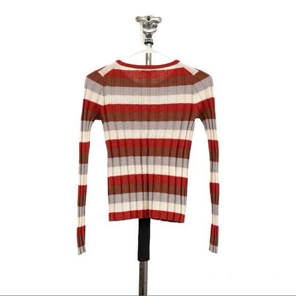 Madewell Clarkwell Pullover Sweater in Striped size XXS - Picture 4 of 14
